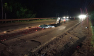 Ciclista morre atropelado supostamente por uma carreta na noite de terça-feira em Dourados