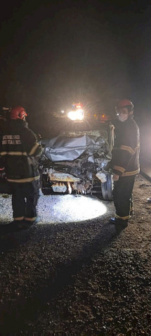 Motorista de Saveiro morre em acidente envolvendo carreta na MS-276