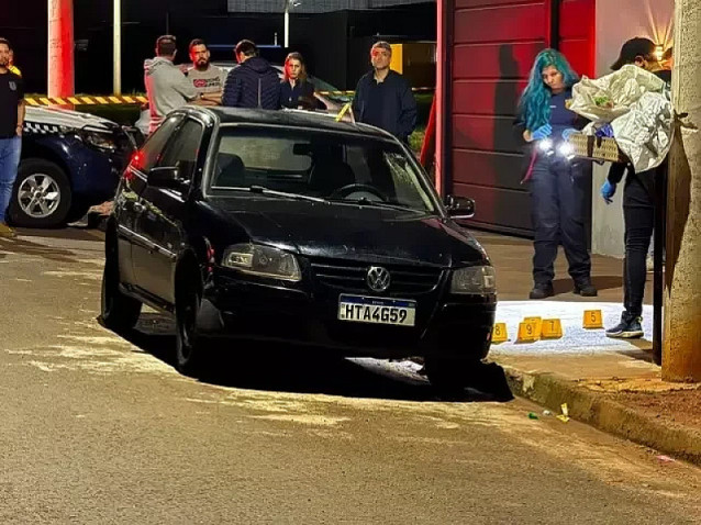 Homem é executado com mais de 14 tiros dentro de veículo em Nova Andradina