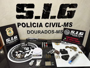 Operação do SIG prende três suspeitos ligados à guerra entre facções e apreende armas em Dourados