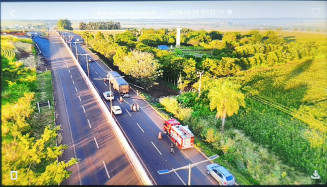 Motociclista morre após colidir contra carreta parada na MS-156 entre Itaporã e Dourados