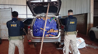 PRF desmonta entreposto do tráfico e apreende cerca de 10 toneladas de maconha após investigação