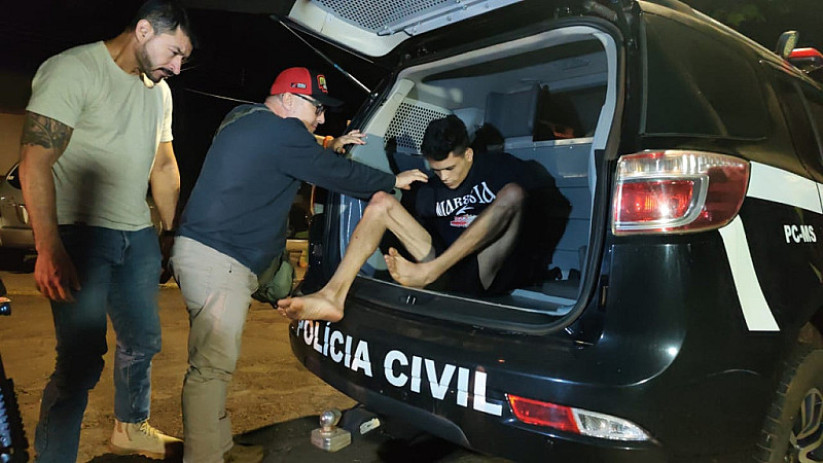 Polícia prende homem que confessou execução de jovem em garagem de veículos em Dourados