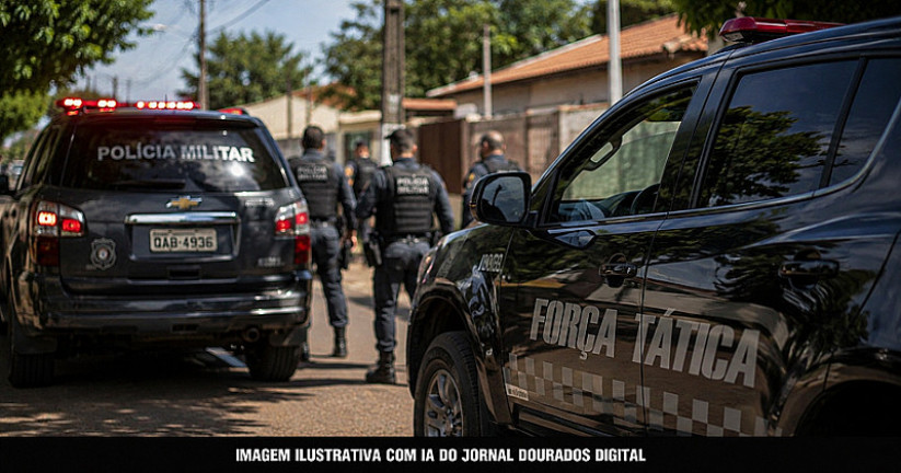 Homem morre após surto e confronto com policiais dentro de residência