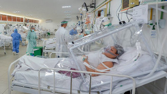 Com 34 pacientes além da capacidade, MS tem superlotação de 105% nas UTIs Covid-19