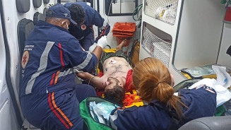 Jovem foi baleado 5 vezes no Estrela Porã na noite de domingo